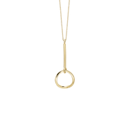 Halskæde oval, 42+3 cm, forg. sølv