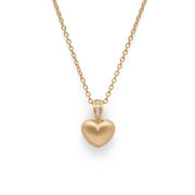 18 karat guld Vedhæng mat br 0,014ct W - SI - Urma.dk