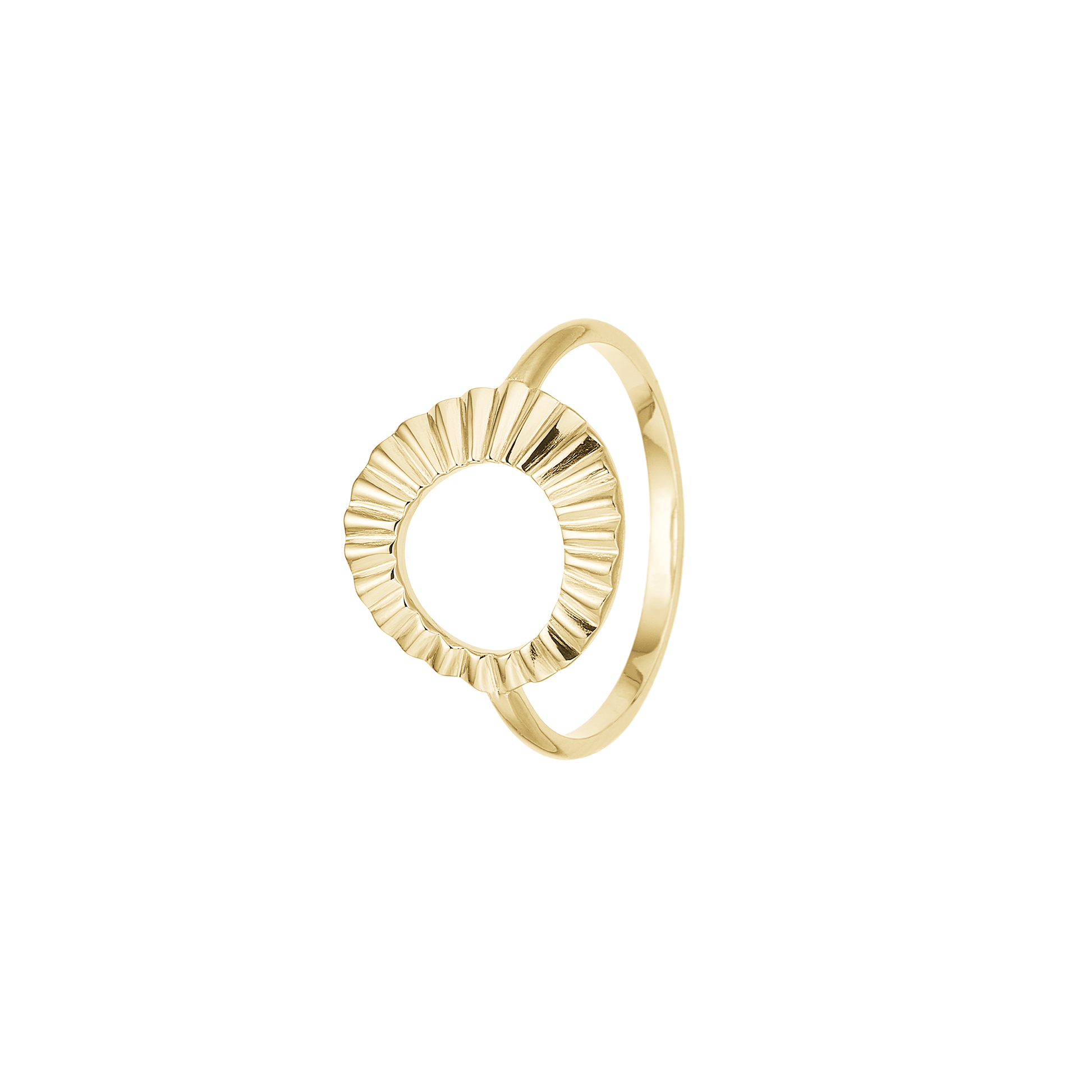 Ring, 8kt, Solskin