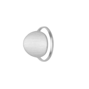 Ring, Cirkel plade, sølv