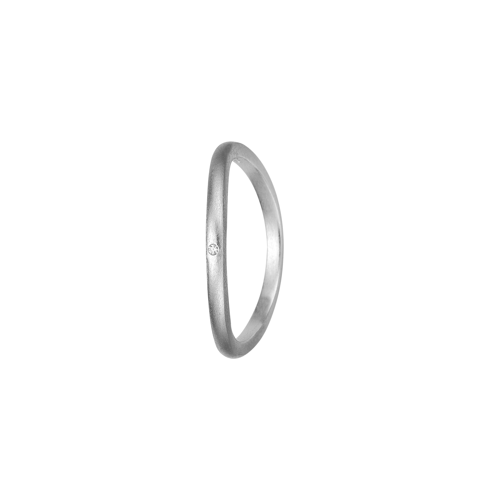 Ring sølv, sol og måne