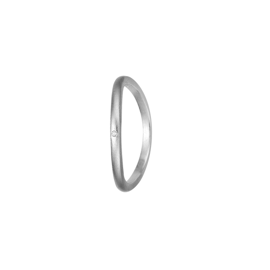 Ring sølv, sol og måne