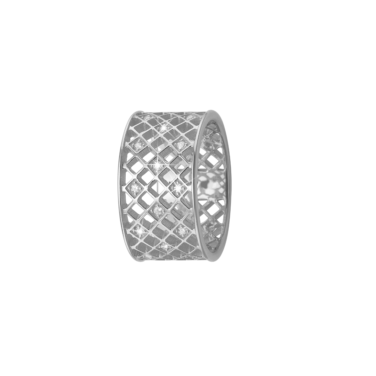 Ring, Harlekin, cz, sølv