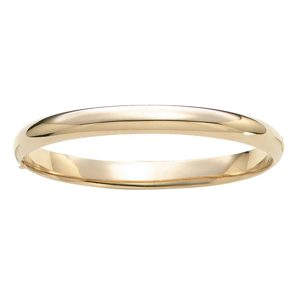 Armring Påvalset Guld Queen Size