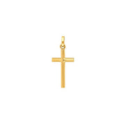 8kt. guldkors 15mm