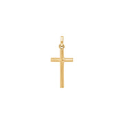 14kt. guldkors 15mm