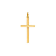 8kt. guldkors 23mm