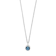 Forgyldt sølvkæde BAROQUE52 perle 20mm
