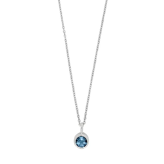Forgyldt sølvkæde BAROQUE52 perle 20mm
