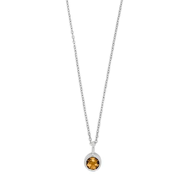 Forgyldt sølvkæde BAROQUE52 perle 20mm
