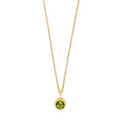 Forgyldt sølvkæde BAROQUE52 perle 20mm
