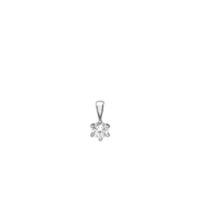 RHOD. SØLV VEDH. M/SY.ZIRCONIA 5MM