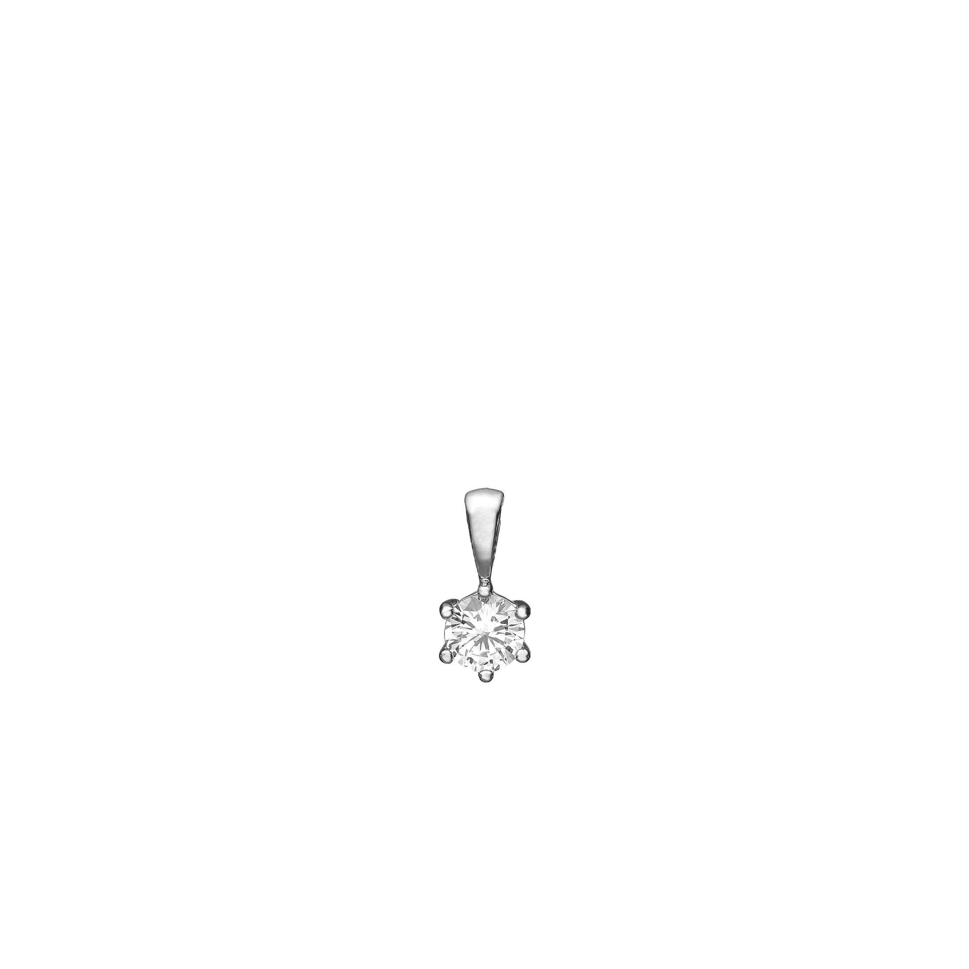 RHOD. SØLV VEDH. M/SY.ZIRCONIA 5MM