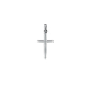 Kors vedhæng i sterling sølv - 16 x 24,5 mm