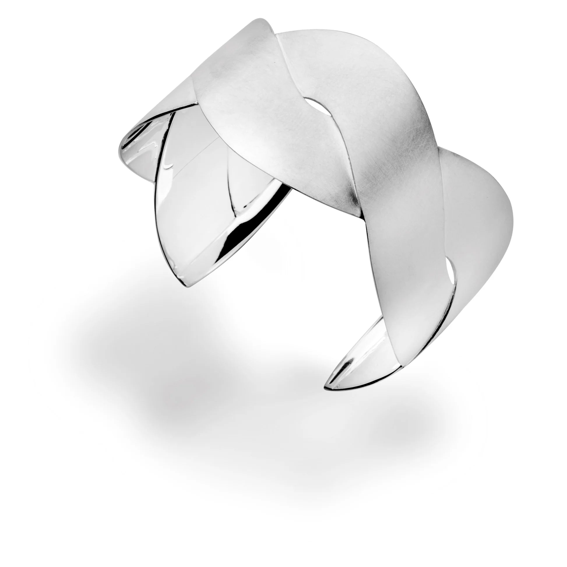 Sterling sølv Armring børstet