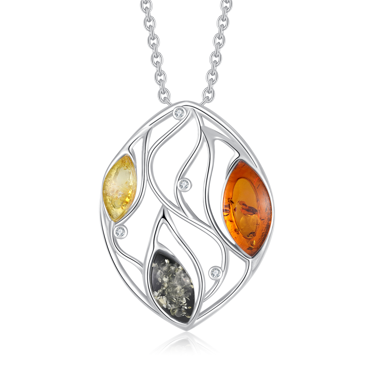 Sølv halskæde 26165150