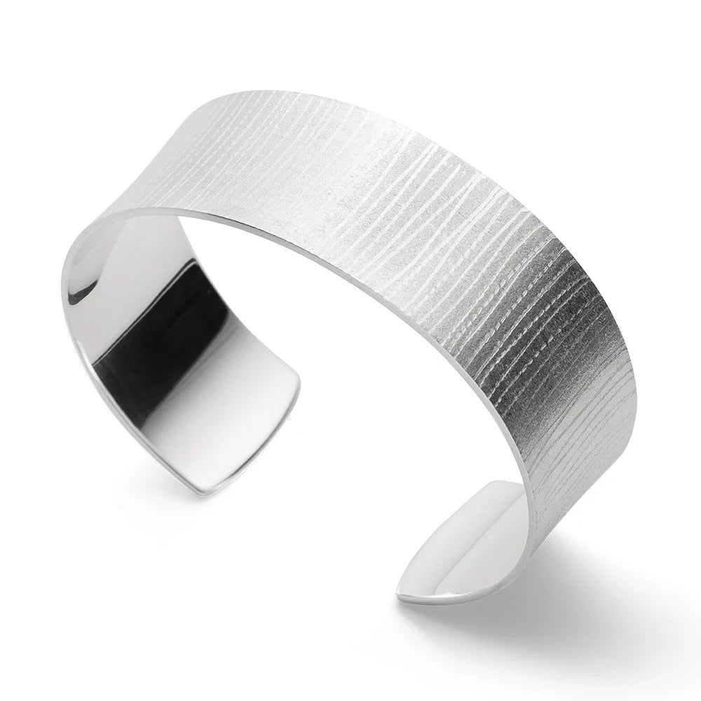 Sterling sølv Armring mat/børstet