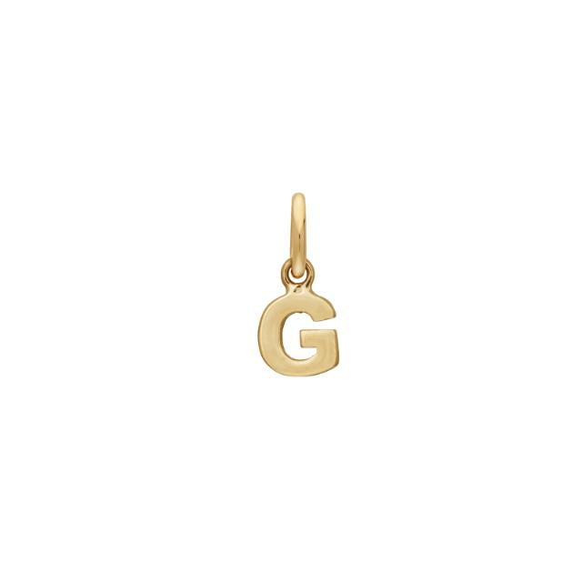 14kt. guldvedhæng plade 18mm