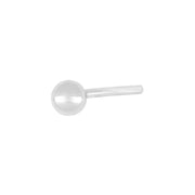 SON rhod. sølvørestik kugle 3mm 1 stk.