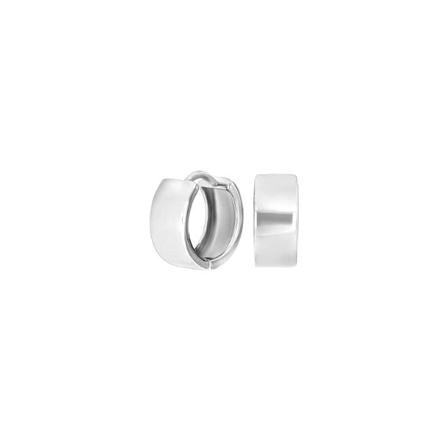 Rhod. sølvørehænger m/ferskvandsperle