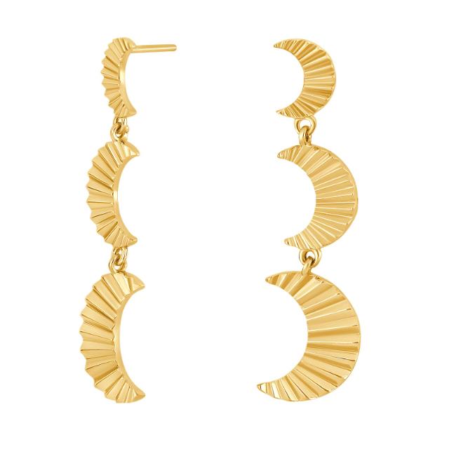 Rhd. Sølv ørehængere KLEONOR