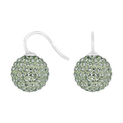 Rhod. sølvøreh. pavékugle m/Krg farve52