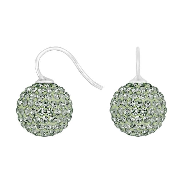 Rhod. sølvøreh. pavékugle m/Krg farve52