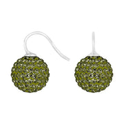 Rhod. sølvøreh. pavékugle m/Krg farve61