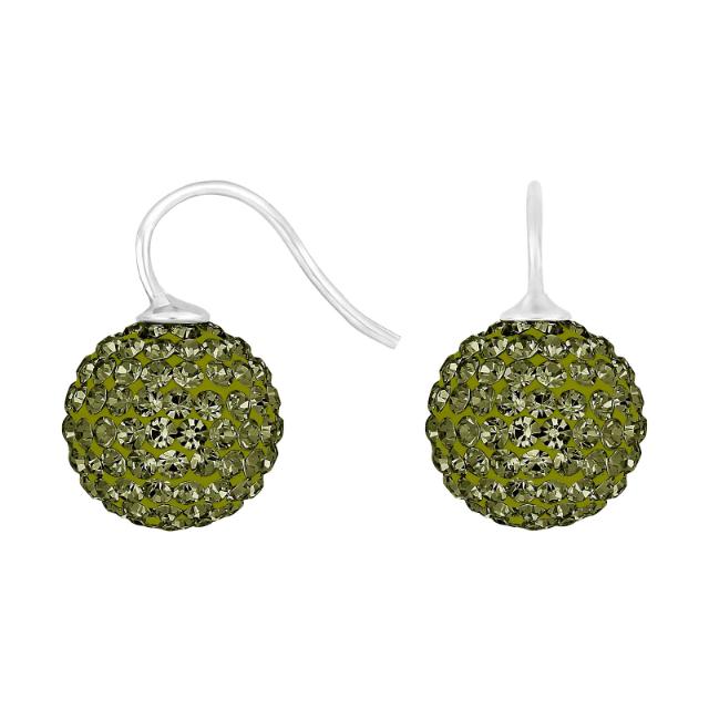 Rhod. sølvøreh. pavékugle m/Krg farve61