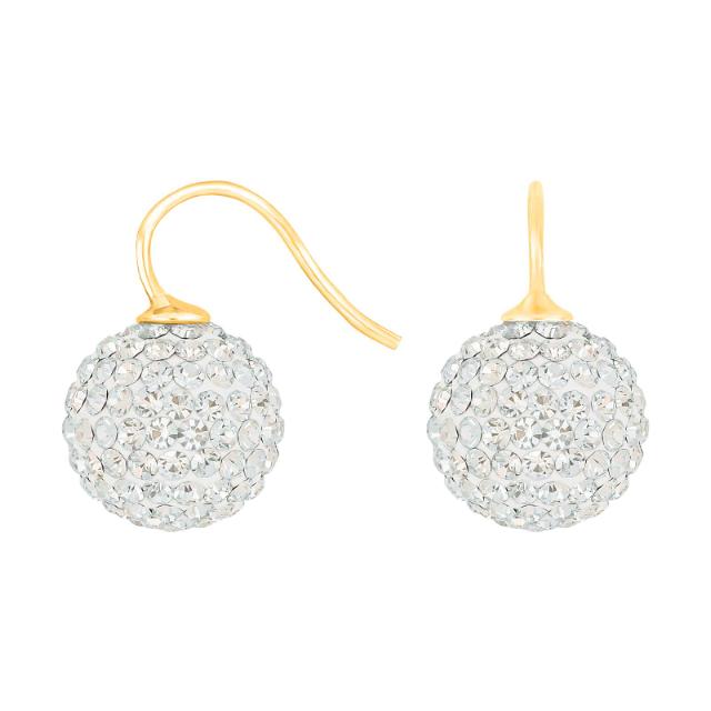 Forg. sølvøreh. pavékugle m/Krg farve04