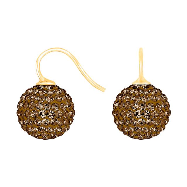 Forg. sølvøreh. pavékugle m/Krg farve85