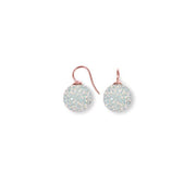 Rosafor sølvøreh. pavékugle m/Krg farve04