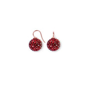 Rosafor sølvøreh. pavékugle m/Krg farve15