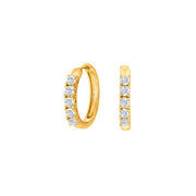 Rhd. sølv creoler PANZER52 20mm