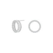 Rhd. sølv ørestikker AIDANOR 6mm