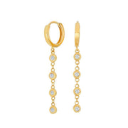 8kt. guldcreoler m/cz