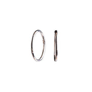 Forgyldt sølv creol 30mm HOOPS52