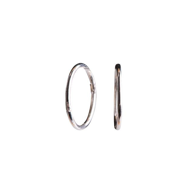 Forgyldt sølv creol 30mm HOOPS52