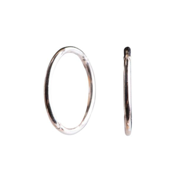 Forgyldt sølv creol 30mm HOOPS52