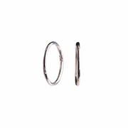Forgyldt sølv creol 30mm HOOPS52