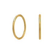 Forgyldt sølv creol 30mm HOOPS52