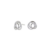 14kt. hvidguldsørestikker m/dia. 0.020ct. W/SI