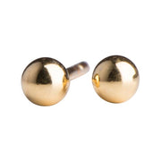 Forg. sølvørestikker kugle 4mm
