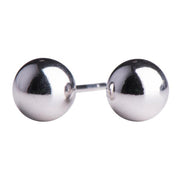 Rhod. sølvørestikker kugle 6mm