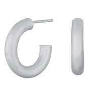 Rhod. sølvørehænger m/ferskvandsperle