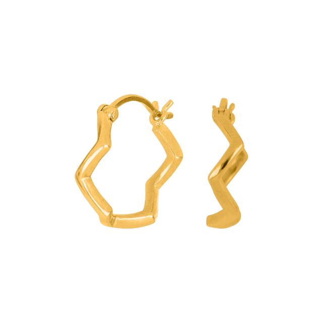 Rhod. sølvørehænger m/ferskvandsperle