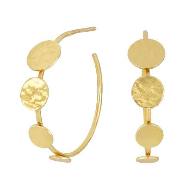 Rhod. sølvørehænger m/ferskvandsperle