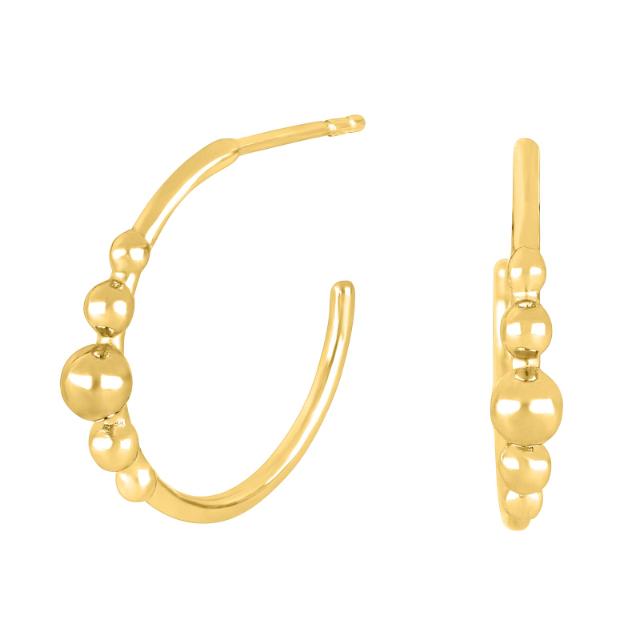 Rhod. sølvørehænger m/ferskvandsperle