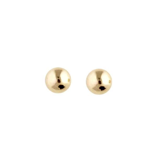 8kt. guldørestikker kugle 3mm