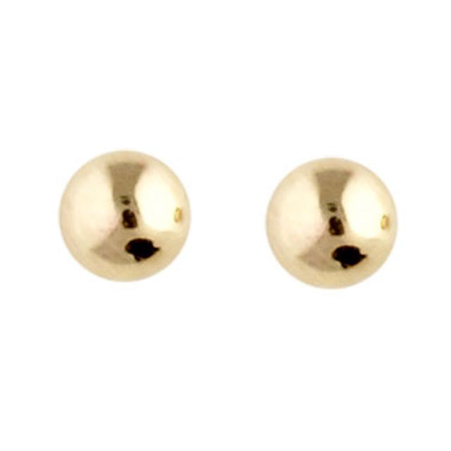 14kt. guldørestikker kugle 5mm